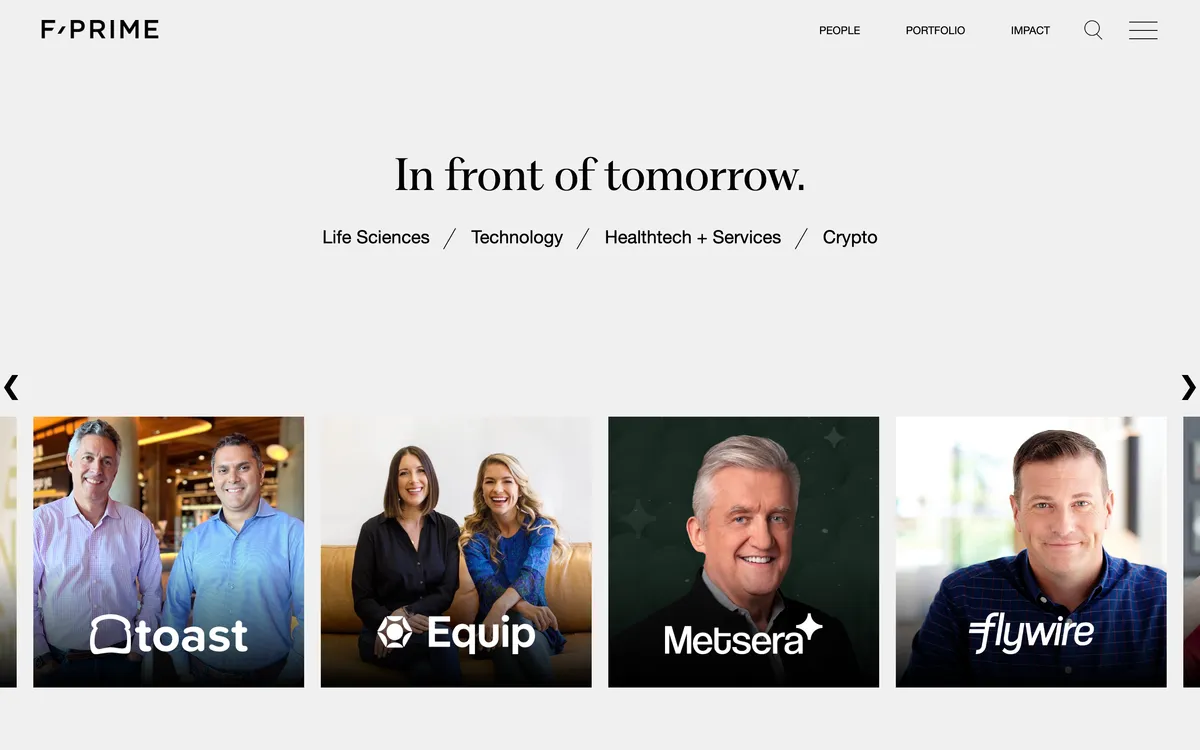 18. F-Prime Capital homepage