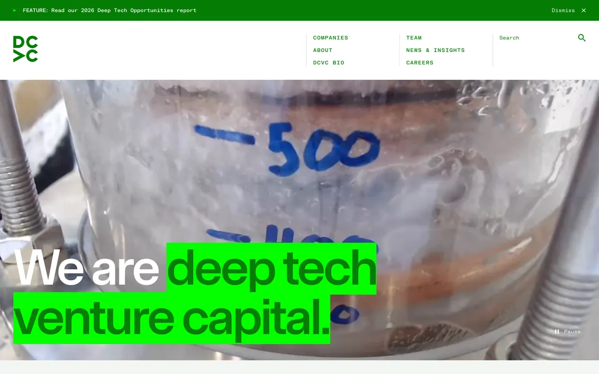 8. DCVC homepage