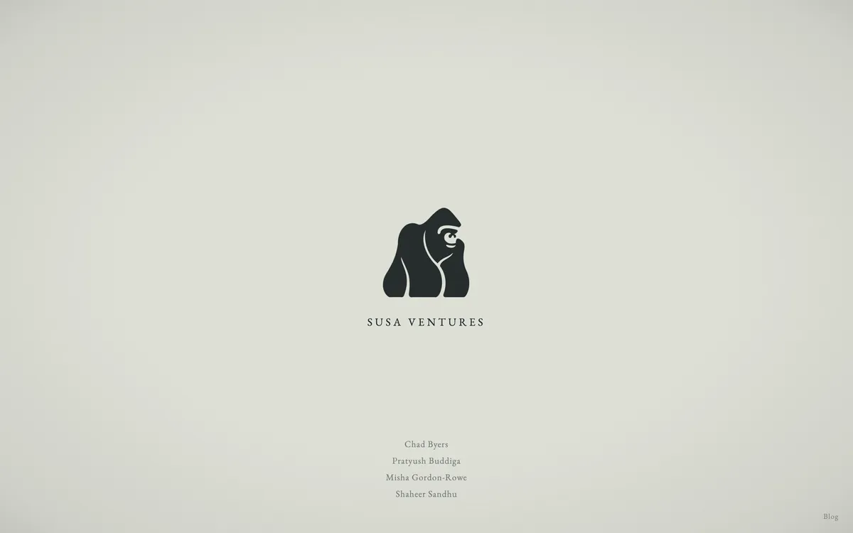 7. Susa Ventures homepage