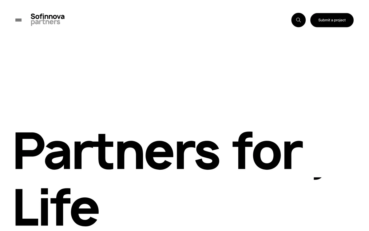 Sofinnova Partners homepage